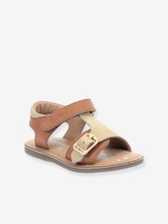 Chaussures-Chaussures fille 23-38-Sandales-Sandales cuir enfant Diazz KICKERS®