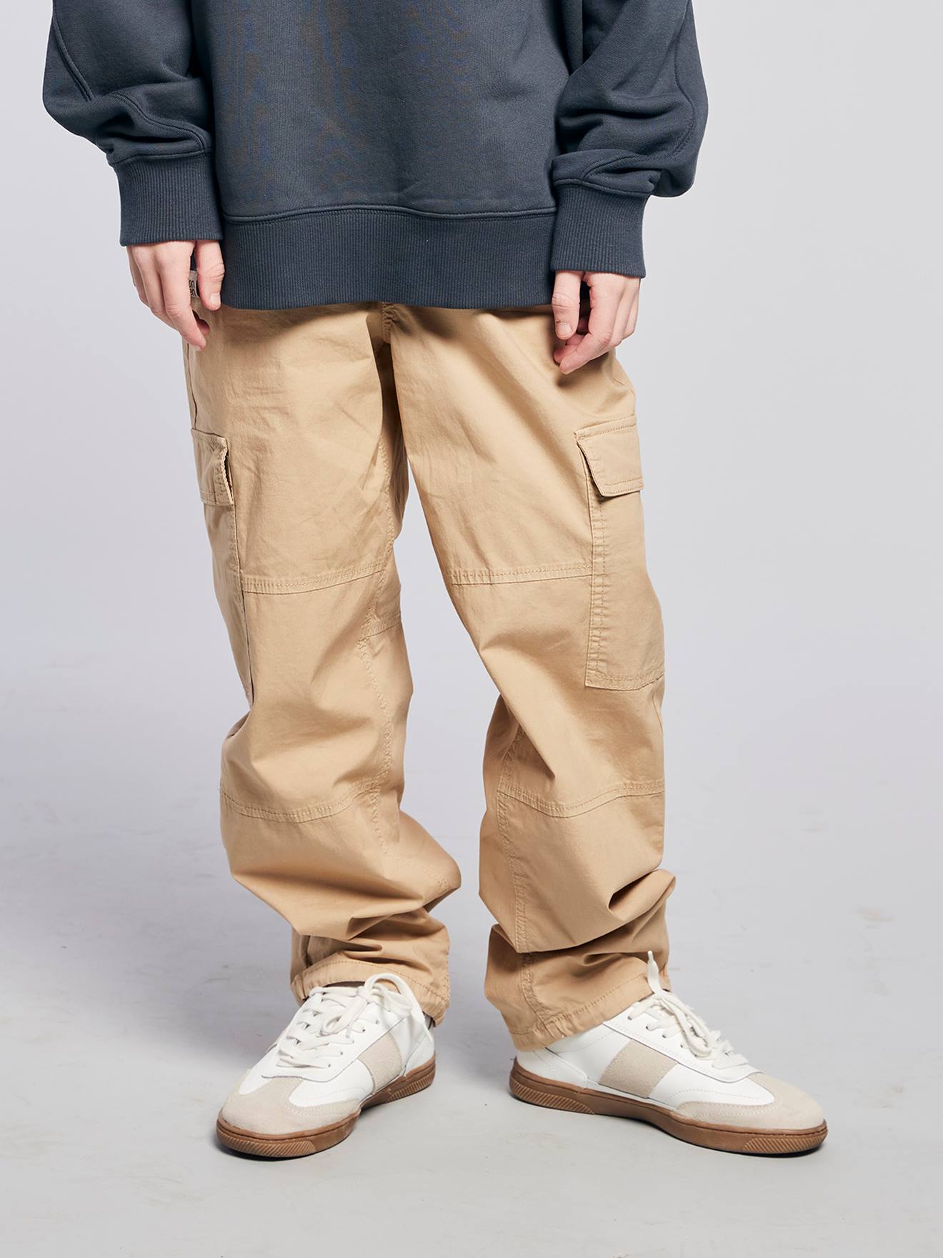 Jonen Parachutebroek Voor Jongens Beige