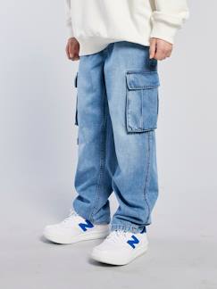 -Denim loose battle jongensbroek