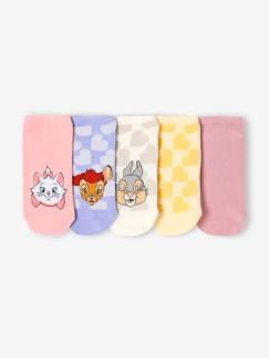 Set van 5 paar DISNEY ANIMALS sokken  - vertbaudet enfant