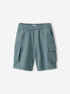 Garçon-Short-Bermuda battle en molleton garçon
