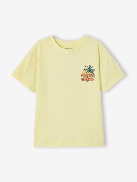Garçon-T-Shirt motif devant et dos garçon