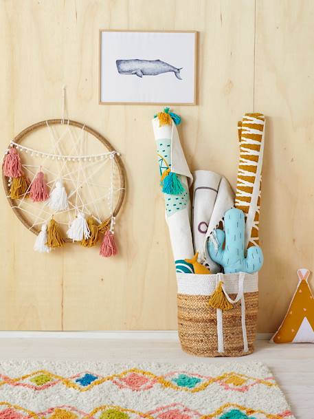 Tenen mand VLECHTWERK/ROZE - vertbaudet enfant 