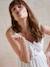 Robe fines bretelles gaze de coton grossesse et allaitement blanc+Bleu - vertbaudet enfant 