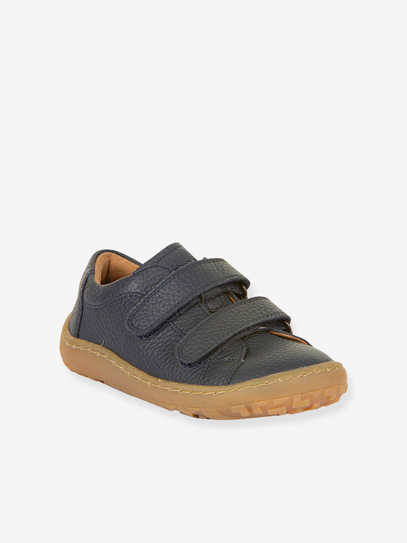 Barefootschoenen met klittenband voor meisjes BAREFOOT BASE FRODDO marineblauw