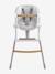 Chaise haute évolutive BEABA Up & Down gris - vertbaudet enfant 