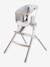 Evolutionaire hoge stoel BEABA Up & Down grijs - vertbaudet enfant 
