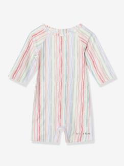 Baby-Badpak voor babymeisjes met driekwartmouwen MATGOLDIE MINI A TURE