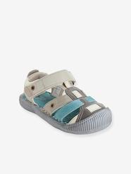 Leren sandalen, speciaal voor kleuterjongens  - vertbaudet enfant 