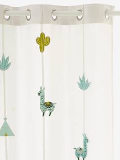 Linge de maison et décoration-Décoration-Rideau-Rideau tamisant Cactus
