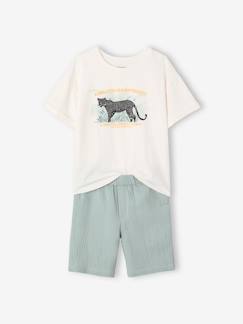 Garçon-Ensemble-Ensemble short + t-shirt garçon