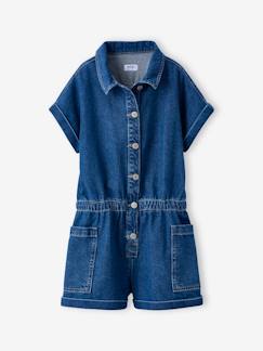 -Combishort en jean fille JONEN