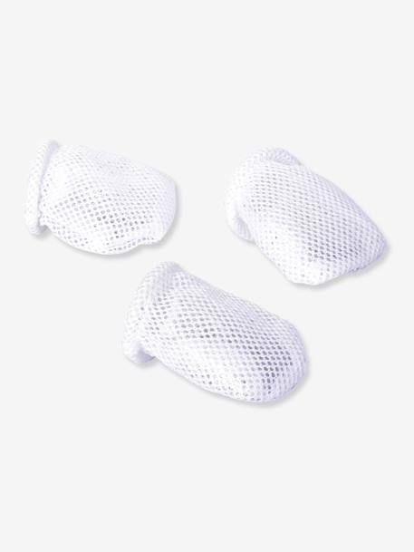 Lot De 3 Filets De Rechange Pour Grignoteur Nuby Blanc Puericulture