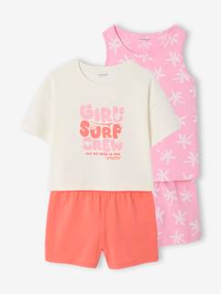 -Set van 2 surf pyjamabroeken voor meisjes