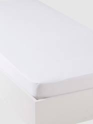 Drap-housse enfant uni blanc  - vertbaudet enfant 