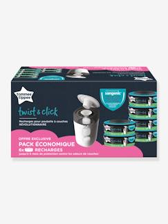 -Recharges Twist&Click, Pack Économique de 6 en plastique recyclé