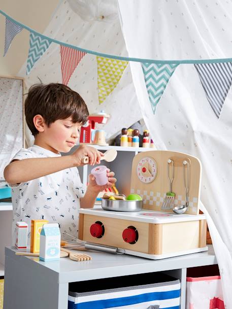 Kit batterie de cuisine Bois - vertbaudet enfant 
