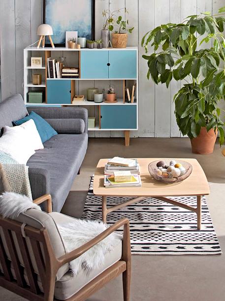 Dubbelzijdige tipi BEDRUKT WIT - vertbaudet enfant 