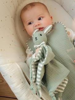 Linnengoed en decoratie-Baby beddengoed-Gepersonaliseerde slaapzak van biologisch katoenen gaas ENVIE DE FRAISE 