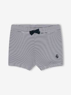 -Gestreepte zwemset voor jongens PETIT BATEAU