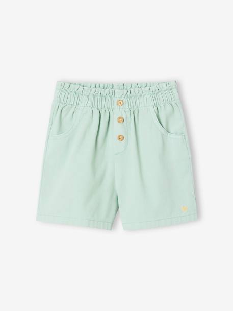 Fille-Short-Short couleur fille facile à enfiler