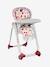 Chaise haute évolutive CHICCO Polly Progres5 Gris+Imprimé rouge - vertbaudet enfant 