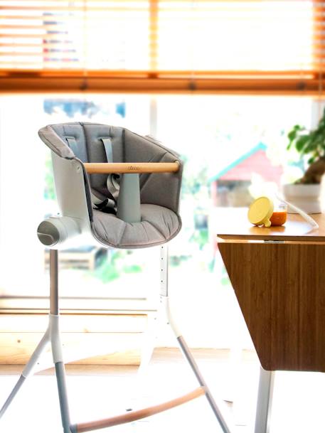Chaise haute évolutive BEABA Up & Down gris - vertbaudet enfant 
