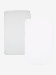 Lot de 2 draps-housses pour berceaux évolutifs CHICCO Next2Me  - vertbaudet enfant 
