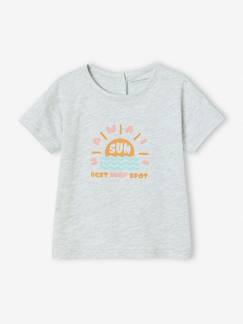 Baby-T-shirt, coltrui-T-shirt met Hawai-print voor baby