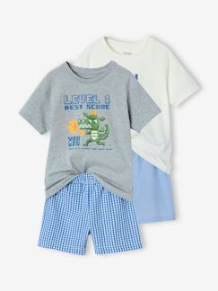 Garçon-Pyjama, surpyjama-Lot de 2 pyjashorts garçon Gamer