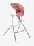 Coussin d’assise pour chaise haute BEABA Up & Down BLEU+gris+ROSE - vertbaudet enfant 
