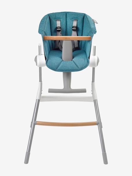 Coussin d’assise pour chaise haute BEABA Up & Down BLEU+gris+ROSE - vertbaudet enfant 