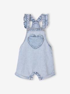 Bébé-Salopette, combinaison-Salopette en denim léger bébé