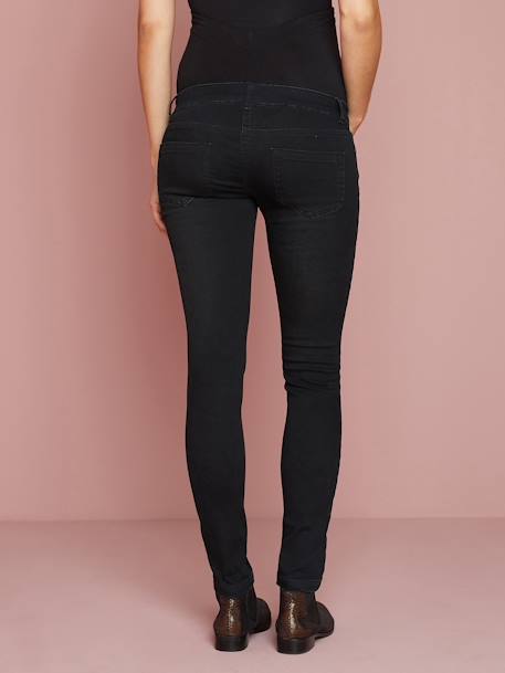 Jean slim stretch de grossesse entrejambe 85 DENIM BLACK - vertbaudet enfant 