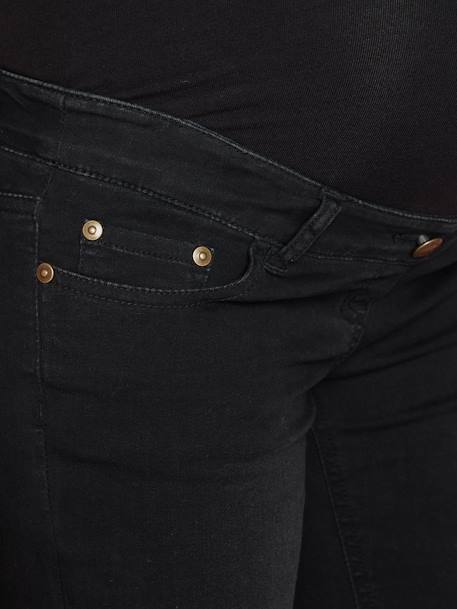 Jean slim stretch de grossesse entrejambe 85 DENIM BLACK - vertbaudet enfant 