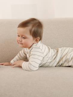 Bébé-Pantalon, jean-Ensemble naissance rayé gilet et pantalon