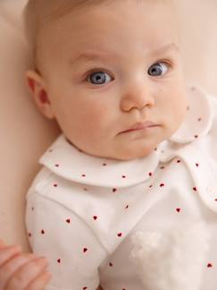 Bébé-Salopette, combinaison-Combinaison fleurie naissance personnalisable