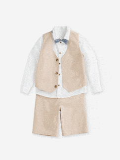 Garçon-Ensemble-Ensemble cérémonie 4 pièces garçon