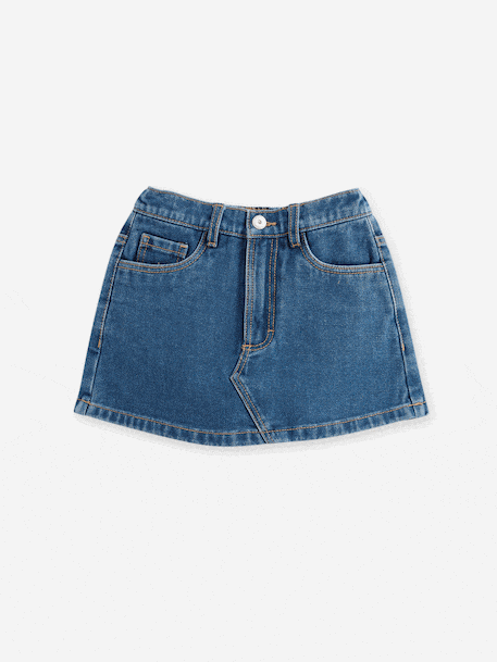Fille-Jupe short en jean Fille