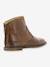 Boots fille Roxana KICKERS® MARRON - vertbaudet enfant 