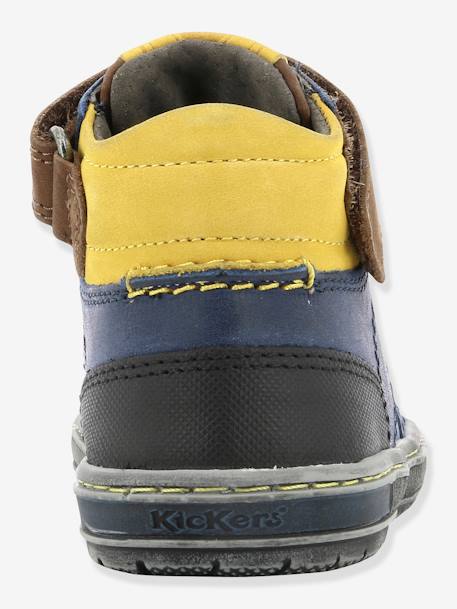 Baskets montantes garçon Iguane KICKERS® MARINE - vertbaudet enfant 