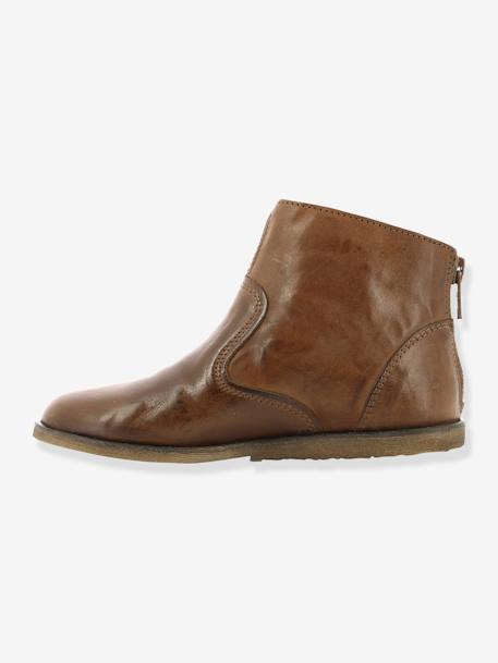 Boots fille Roxana KICKERS® MARRON - vertbaudet enfant 