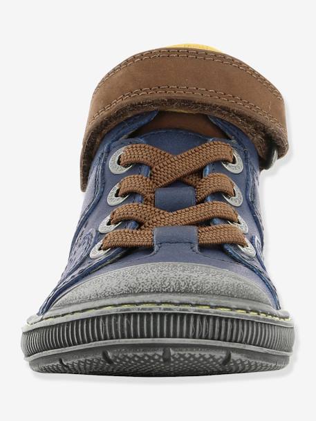 Baskets montantes garçon Iguane KICKERS® MARINE - vertbaudet enfant 