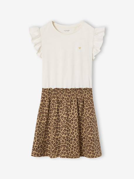 Fille-Robe effet 2 en 1 fille