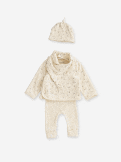 Bébé-Ensemble-Coffret naissance 4 pièces petites oies