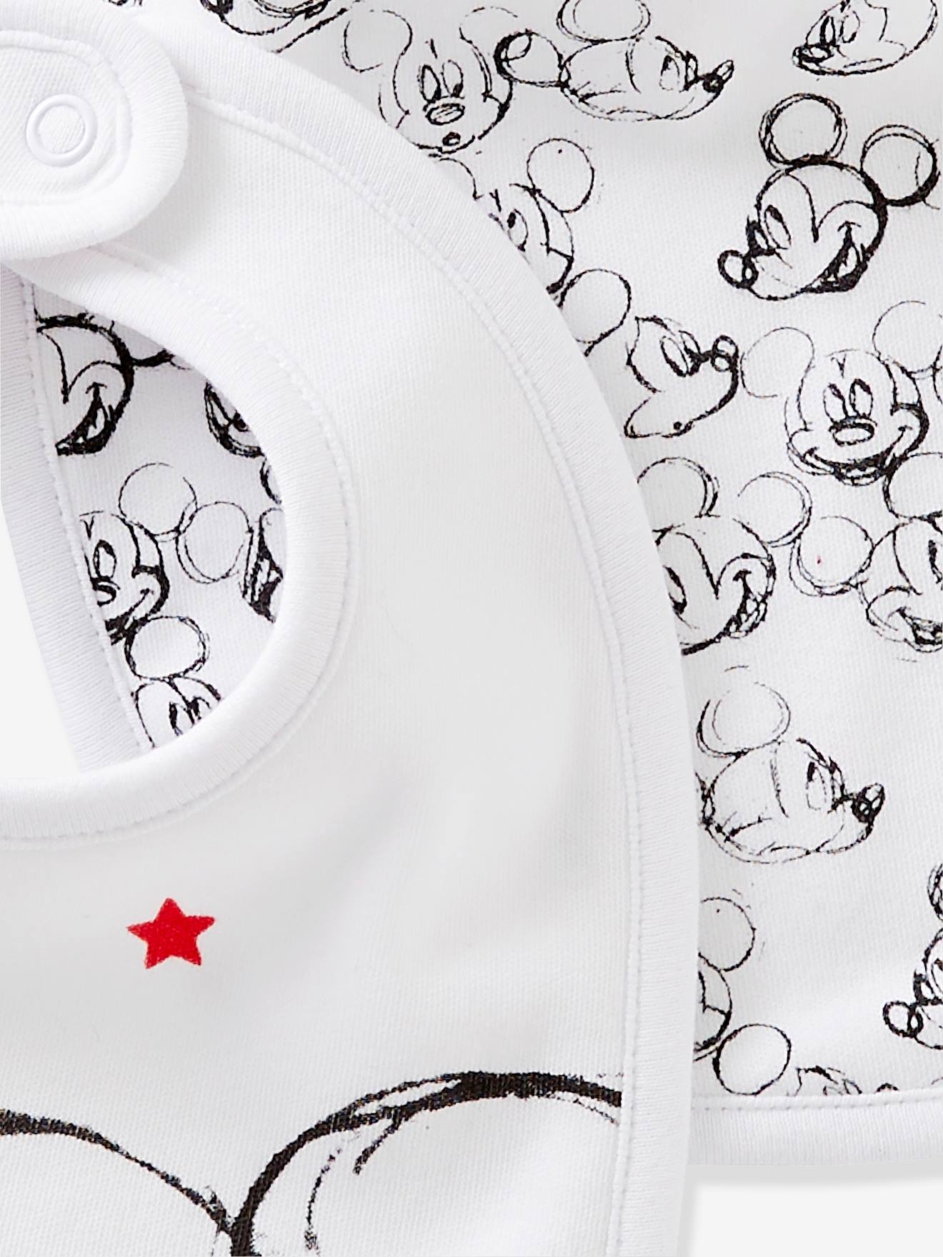 Baby Bavoir Pour Bebe Personnalisable Mickey Luxclusif Com