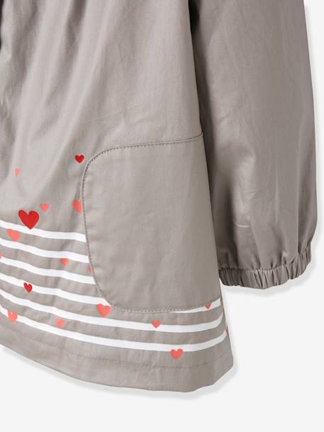 Parka fille doublée polaire Collection Maternelle GRIS+GRIS CLAIR - vertbaudet enfant 