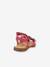 Sandales en cuir pour fille LORE FLOWERS froddo bleu+bleu foncé+blush+lavande+or+rose+rose doré+rouge+tomette - vertbaudet enfant 