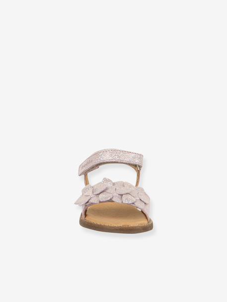 Sandales en cuir pour fille LORE FLOWERS froddo bleu+bleu foncé+blush+lavande+or+rose+rose doré+rouge+tomette - vertbaudet enfant 