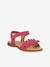 Sandales en cuir pour fille LORE FLOWERS froddo bleu+bleu foncé+blush+lavande+or+rose+rose doré+rouge+tomette - vertbaudet enfant 